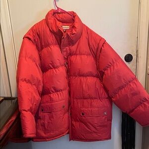 Red Adult Puffer Jacket
